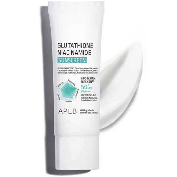 Aplb glutathione niacinamide - sunscreen spf 50+++